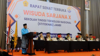 Wakil Gubernur Jambi Dorong Lulusan Stiteknas Ubah Potensi Daerah Jadi Produk Bernilai Tambah